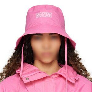 [NWT] GANNI Pink Bucket Hat